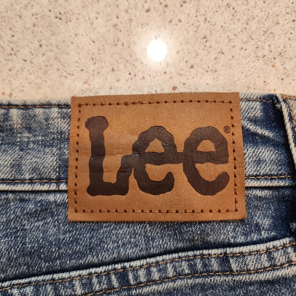 Women's Lee Legendary Mid-Rise Mom Jeans 14 Medium 90s Taper Retro Nwt - Picture 9 of 15